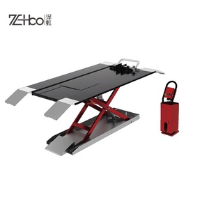 Elevador de tijera neumático Popular ZeHoo, elevador hidráulico de 800kg para motocicletas, adecuado para elevación de automóviles a la venta - Product Image 5