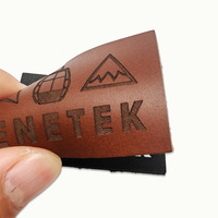 Étiquettes et patchs en cuir écologiques personnalisés en relief 3D, à coudre ou à thermocoller pour vêtements, chapeaux