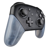 EXtremeRate Clear Glacier Blue Reemplazo Mango Empuñaduras Funda DIY Empuñadura Carcasa para Switch Pro Controller