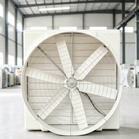Ventilateur de radiateur à entraînement direct en acier galvanisé et acier au carbone, extracteur électrique OEM/ODM pour élevages de porcs et volailles