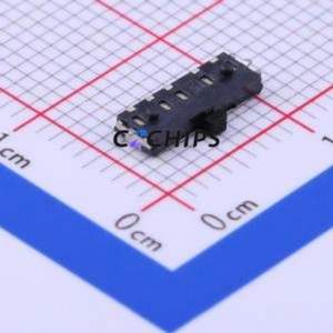 SLM-13-755-T50 Slide Switch SMD Switch Single Pole Three Throw Rectangle Pin Header J-Lead 9mm - Product Image 2