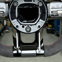 Volant de voiture sport en daim personnalisé pour Mercedes Benz AMG W218 W176 W177 W204 W205 W211 W167 G55 W213 C250 C300 E63s