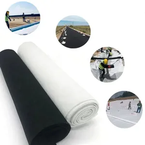 High Strength Short Fiber Geotextile Composite Fabric For Outdoor Use Anti-syphon Drainage System For Garage Roofs