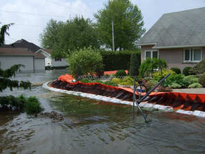 Barrière d'inondation portative rapide anti-inondation en <span class=keywords><strong>PVC</strong></span> auto-gonflante - Product Image 6