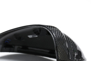 Cubiertas de espejos de repuesto de fibra de carbono seca 3K con opción de asistencia lateral para Audi A4 S4 RS4 A5 S5 RS5 B9 - Product Image 6