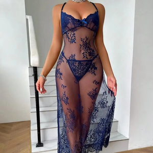 Conjunto de Lencería Erótica Bordada en Oferta, Nuevo Estilo, Vestido Largo, Conjunto de Lencería Femenina - Product Image 2