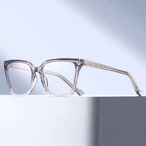 Lunettes <span class=keywords><strong>de</strong></span> <span class=keywords><strong>vue</strong></span> pour <span class=keywords><strong>homme</strong></span> MS 82268 TR90, monture intégrale, design classique, verres transparents avec fonction anti-lumière bleue, logo personnalisé - Product Image 2
