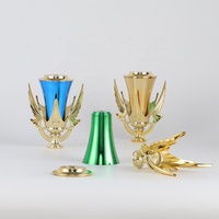 Accessoires de pièces de composants de tasse de trophée en plastique Lotus de haute qualité pour trophées
