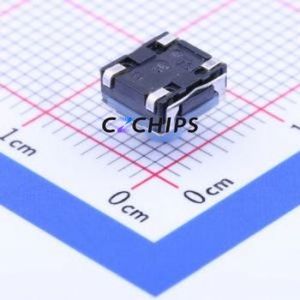 SKRAAQE010 Tactile Switch SMD-4P,6.2x6.2mm Switch Single Pole Single Throw Round Button Vertical Mount 6.2mm - Product Image 2
