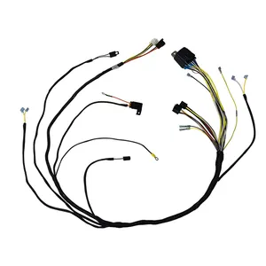 Aichie Factory Manufacturing Custom Electrical Automotive Wiring Harness with Fuse Holder Auto Cable Assembly