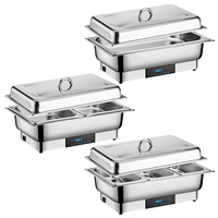 Plaque chauffante électrique pour buffet, chauffe-plats pour hôtels, cuisines, restaurants, banquets de mariage, ensemble de plats chauffants pour fêtes