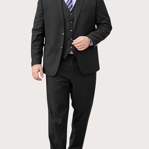 Trajes de Negocios de Alta Calidad para Hombre, Tallas Grandes, Estilo Casual, Transpirables, Conjunto de Tres Piezas, Traje de 3 Piezas 2023 - Product Image 4