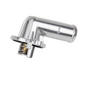 Conjunto de Carcasa de Termostato de Aluminio con Junta y Tornillo para Reparación y Reemplazo del Motor - Product Image 3