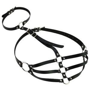 Nouvelle mode Rock O-Round col <span class=keywords><strong>en</strong></span> cuir harnais corps taille ceinture sangles boucle réglable jarretière ceinture - Product Image 5