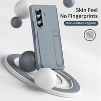 Coque de téléphone avec support bracelet pour Samsung Z Fold 7, étui intégral en PC mat anti-traces de doigts pour Galaxy Z Fold 3 4 5 6 7
