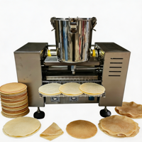 Machine professionnelle de haute précision pour la fabrication de feuilles de crêpes mille-feuilles, chauffage uniforme pour des couches de crêpes mille-feuilles de épaisseur homogène