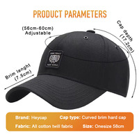 Casquette sur mesure pour homme avec ajustement réglable, broderie patchwork, style cool et tendance, casquettes de baseball personnalisées à calotte profonde