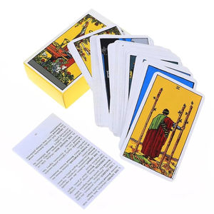 Cartas de Tarot de Papel Ecológicas de Primera Calidad para Lectores Profesionales, Sanación Energética y Adivinación Espiritual - Product Image 1