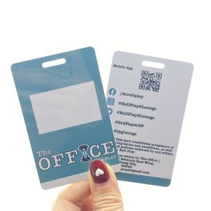Cartes de visite en PVC pour salon de smoothies, marque de boissons bien-être - Product Image 3