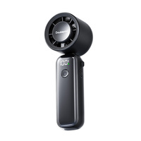 Ventilateur portable USB Type C rechargeable YF08, mini ventilateur de poche 6000mAh