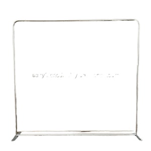 Fast Delivery Custom 8*8FT Portable Straight Wedding and Party <b>Backdrop</b> Aluminum Alloy Photo Booth <b>Stand</b> New for Sale - Product Image 1