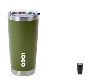 Custom-made logo Stainless Steel <b>Double</b>-<b>walled</b> Vacuum Insulated Lid Coffee Leak-proof BPA-free >24 Hours Camping Large Capacity - Product Image 1