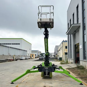 Penumbuh mandiri terlacak Spider Boom Lift untuk konstruksi teleskopik Cherry pemetik Lift dengan fitur laba-laba - Product Image 2