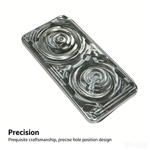 Moule magnétique Fonlyu pour support de téléphone à airbag pour machine de sublimation <span class=keywords><strong>3D</strong></span>, transfert thermique, impression DIY, gabarit métallique - Product Image 2