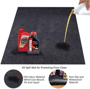 Siêu thấm phòng tắm tủ bếp Mat cảm thấy dưới bồn rửa mat với không trượt không thấm nước PVC lớp - Product Image 3