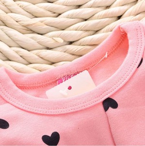 Ensembles de vêtements pour filles, tenues deux pièces automne-printemps, robe et pantalon, vêtements mignons pour bébé fille, imprimé à pois, vêtements décontractés pour enfants - Product Image 6