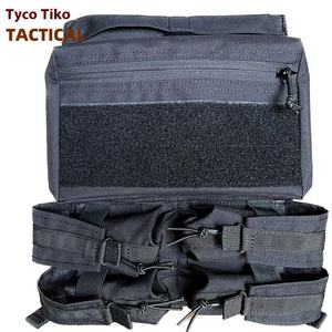 เสื้อกั๊กยุทธวิธีทำจากโพลีเอสเตอร์อเนกประสงค์แบบกำหนดเองรวมเสื้อกั๊กแบ็คบอร์ดฝึกซ้อมกระเป๋าคาดอกมีซิป - Product Image 3