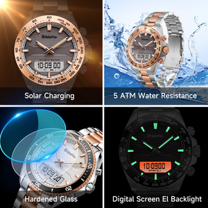 Reloj Digital de Lujo Bonlala Fashion Asan, Resistente al <span class=keywords><strong>Agua</strong></span>, para Mujer, Relojes Religiosos Musulmanes de Acero, Venta Caliente, Aceptamos OEM - Product Image 2