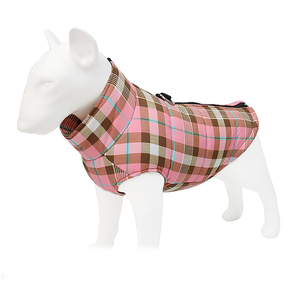 Ropa de Invierno para Perros, Diseño Clásico de Lujo, Personalizable (OEM/ODM), Impermeable, Resistente al Viento, Abrigo de Poliéster y Algodón, Reflectante, Cálido, para <span class=keywords><strong>Yorkshire</strong></span> - Product Image 2