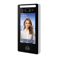 Accès par empreinte digitale faciale et pointage horaire avec interphone audio-vidéo bidirectionnel, écran IPS, SIP, Tuya, WIFI en option, OEM, intérieur