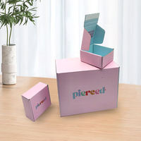 Sobres de Cartón Corrugado Personalizados, Ecológicos, Reciclables, Autosellables, con Cierre Magnético, Carpetas con Relieve, para Envío de Calcetines y Regalos