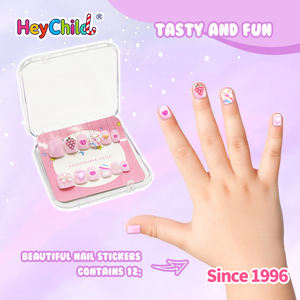 Autocollants pour ongles en gros personnalisés avec étiquette privée, jouet avec des ongles <span class=keywords><strong>d</strong></span>écoratifs colorés et des bonbons effervescents savoureux pour les <span class=keywords><strong>friandises</strong></span> des enfants - Product Image 3