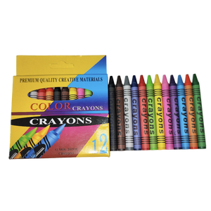 Ensemble de crayons lavables de haute qualité, 12 couleurs, non toxiques, logo/emballage personnalisable, fournitures artistiques pour enfants et écoles - Product Image 1