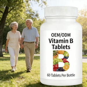 OEM/ODM Hersteller <span class=keywords><strong>Vitamin</strong></span>-<span class=keywords><strong>B</strong></span>-Komplex-Tabletten zur Energieunterstützung Nahrungsergänzungsmittel - Product Image 6