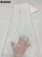Nouveau design – Tissu en dentelle brodée, tricoté, métallisé, Dobby, perlé et à sequins pour robes de mariée et tenues de soirée pour filles