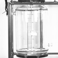 Réacteur filtrant en verre à double couche Topacelab 10l 20l 50L 100L 100L avec conception à enveloppe pour les réactions de séparation solide-liquide