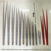 Plumes de faisan artificielles en gros, longueur 28-64 pouces, pour déguisements de carnaval, samba, festivals et décorations de fêtes