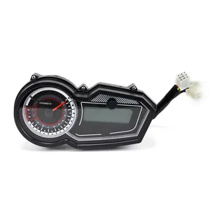 Motorrad zähler Modifizierter Instrument Geschwindigkeit Kilometer zähler Öl anzeige Tachometer für AKT-RXT200