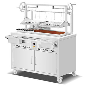 Venta caliente Barbacoa Argentina <span class=keywords><strong>Parrilla</strong></span> de carbón de acero inoxidable <span class=keywords><strong>Parrilla</strong></span> Santa María <span class=keywords><strong>Parrilla</strong></span> <span class=keywords><strong>Gaucho</strong></span> - Product Image 5