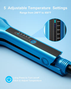 Lisseur de cheveux électrique à plaques MCH avec écran LED pour camping-car et hôtel - Product Image 2
