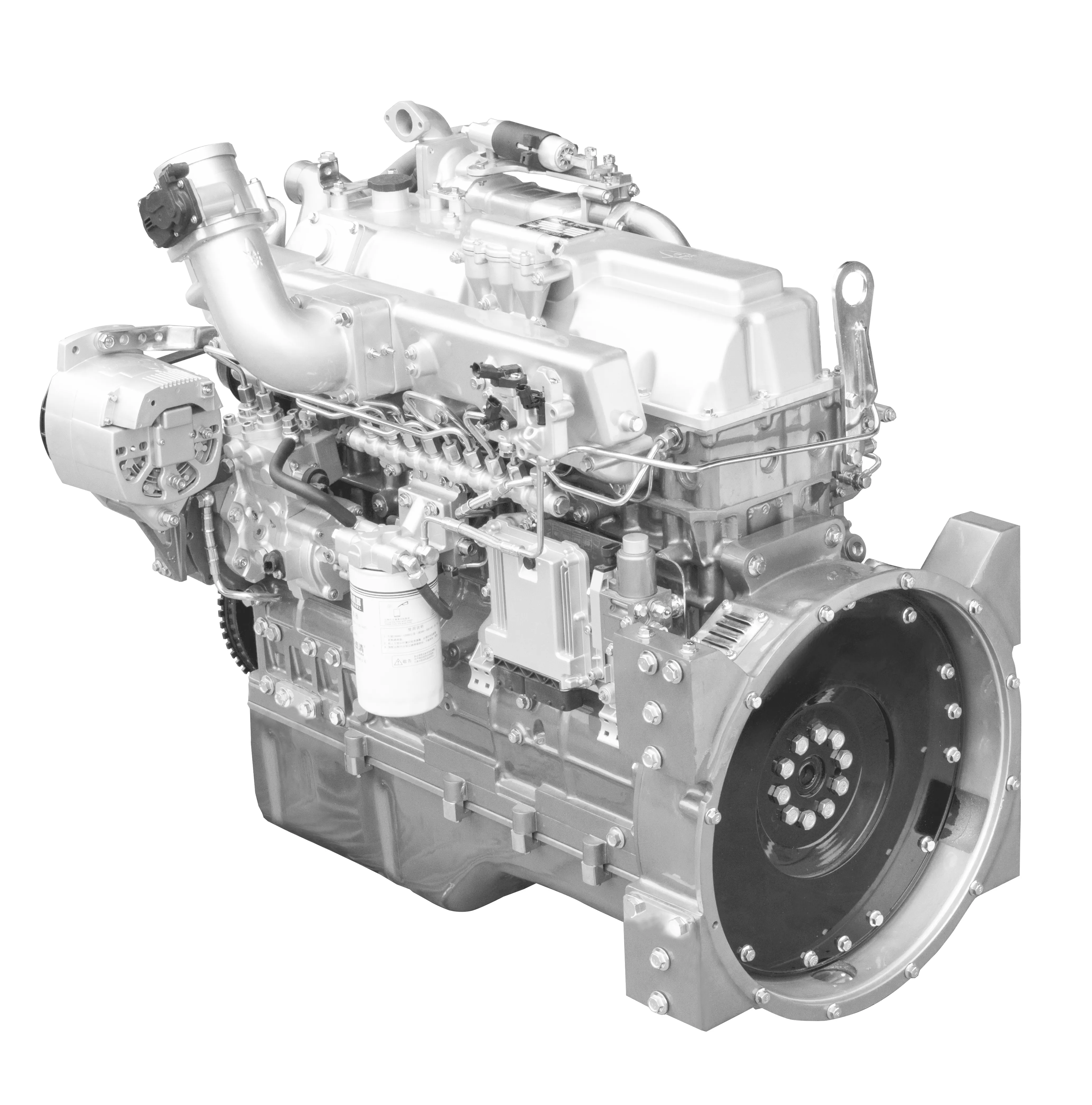 Yuchai YC6LN यूरो 5 उत्सर्जन गैस इंजन उच्च विश्वसनीयता कम गैस की खपत मजबूत शक्ति और कम कंपन शोर