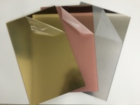 Panneau Acrylique Miroir Doré ZHANYU, Feuille Acrylique Miroir Argenté 1mm 1.5mm 2mm 2.5mm 3mm