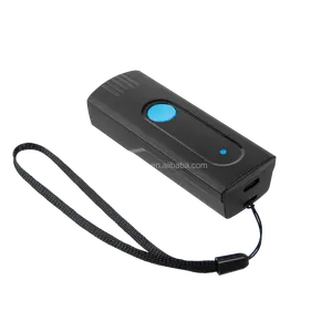 Neuer tragbarer Scanner mini 1D Bluetooth CCD Barcode Reader 2.4G drahtlos unterstützt sofortigen Upload Speichermodus Taschencode-Reader