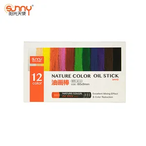 soft oil pastels 12 colors Art Soft Pastel Wax Crayon Oil Pastel For Coloring Ready For Ship