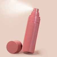 Bouteille de brouillard de protection solaire pour les poils de corps en plastique PET vide de luxe personnalisée vaporisateurs de réglage de maquillage