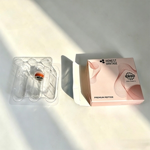Hochwertige Maßgefertigte Peptid-Etiketten und -Schachteln 2ml 3ml 5ml Glanzfinish Gefriergeeignet Rollform für Gewichtsverlust Peptid-Fabrik - Product Image 3